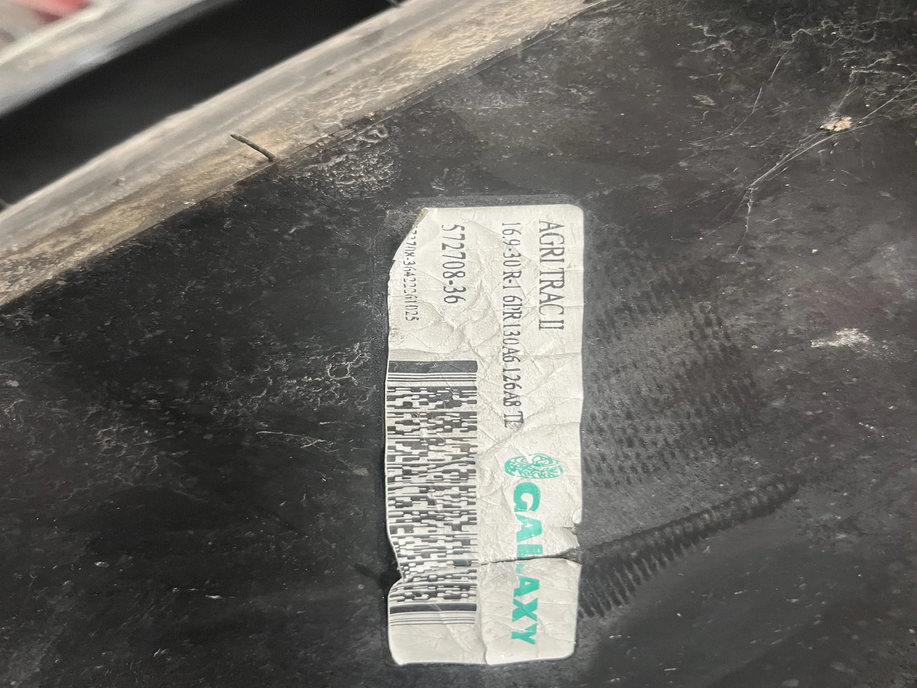 Take-Off 16.9-30 130A6 Galaxy Agritrac ll TL R-1 95-100%