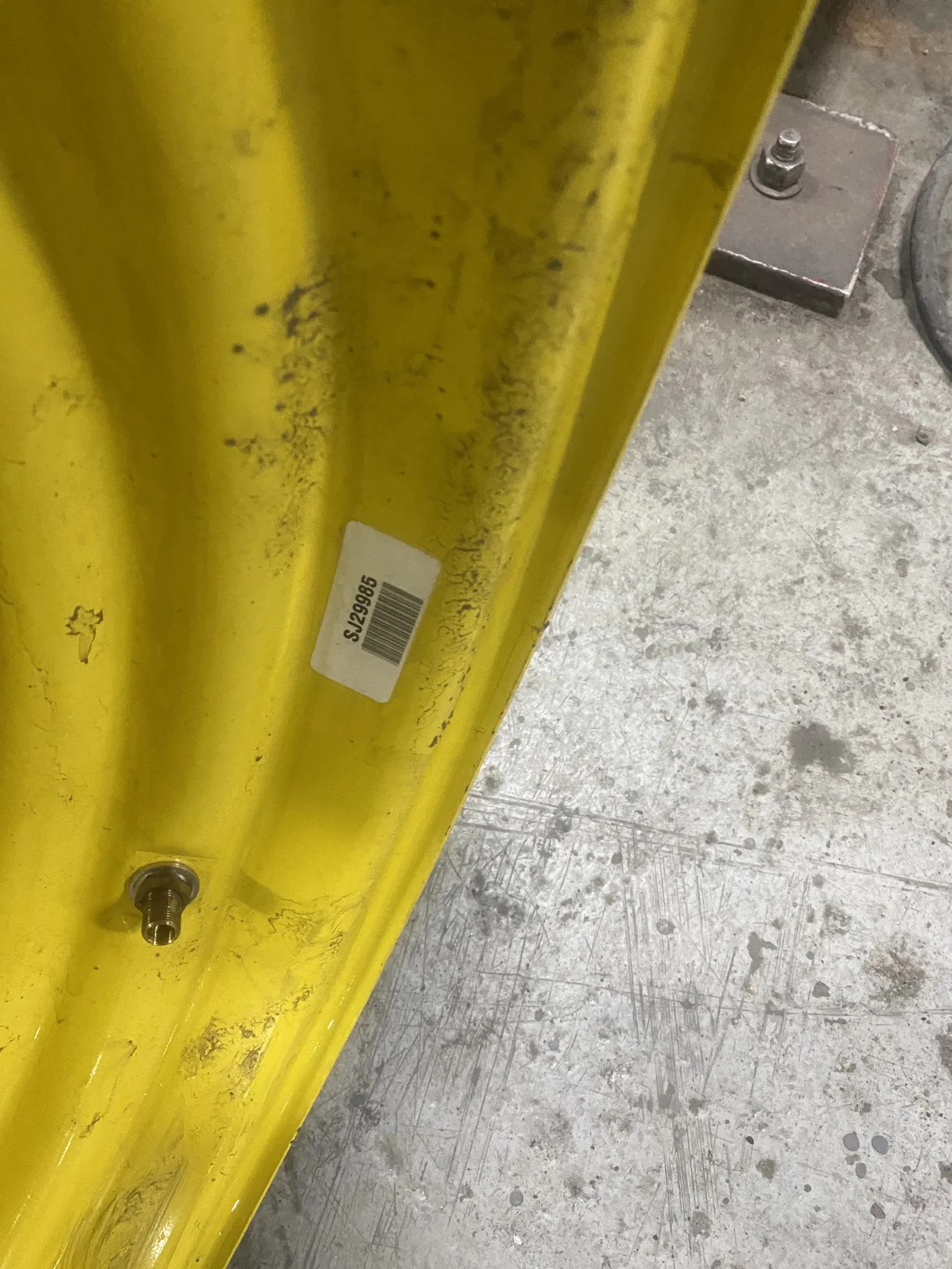 Take-Off 15 x 30 8-8-6 4/2 Rail Yellow Wheel w/ Disc image 2