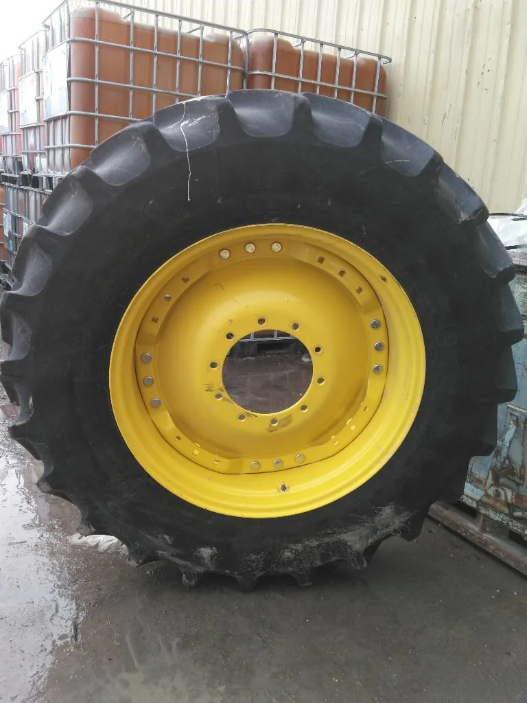 Used 420/85R34 147B Firestone RAT DT TL R-1W 90-95% On 15 x 34 (10-13.19-11.07) Waffle 3 Bolt/Disc
