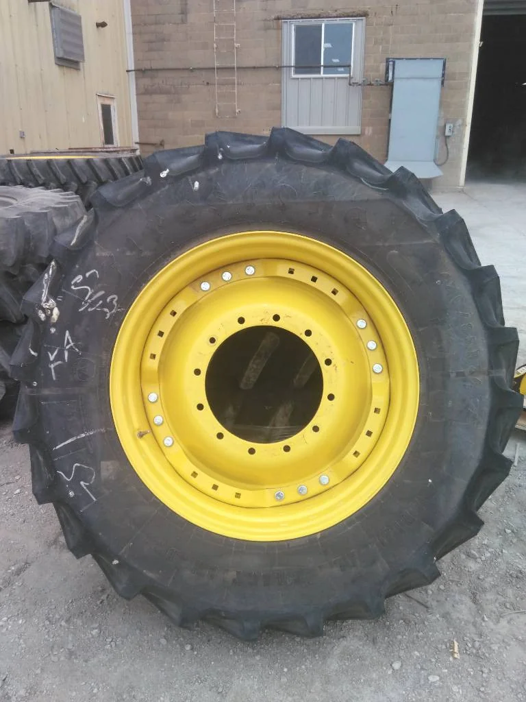 Used 420/85R34 147B Firestone RAT TL R-1W 90-95% On 15 x 34 (12-16.732-14.620) Waffle 3 Bolt/Disc