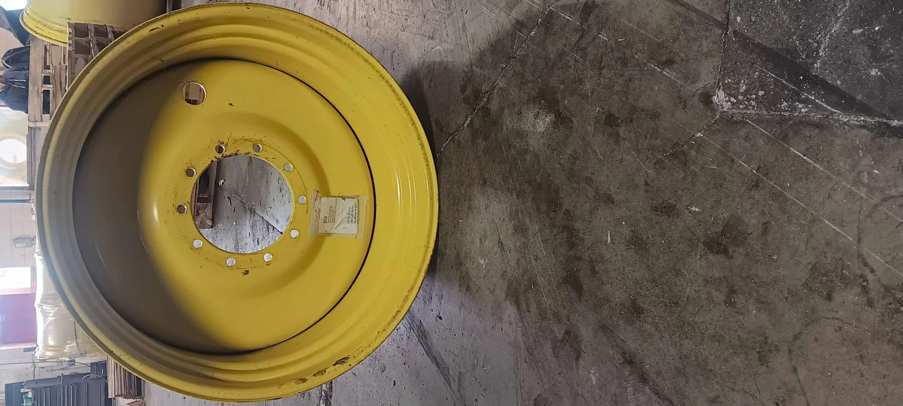 Take-Off 18 X 38 10-13.19-11.07 Dual Yellow Wheel