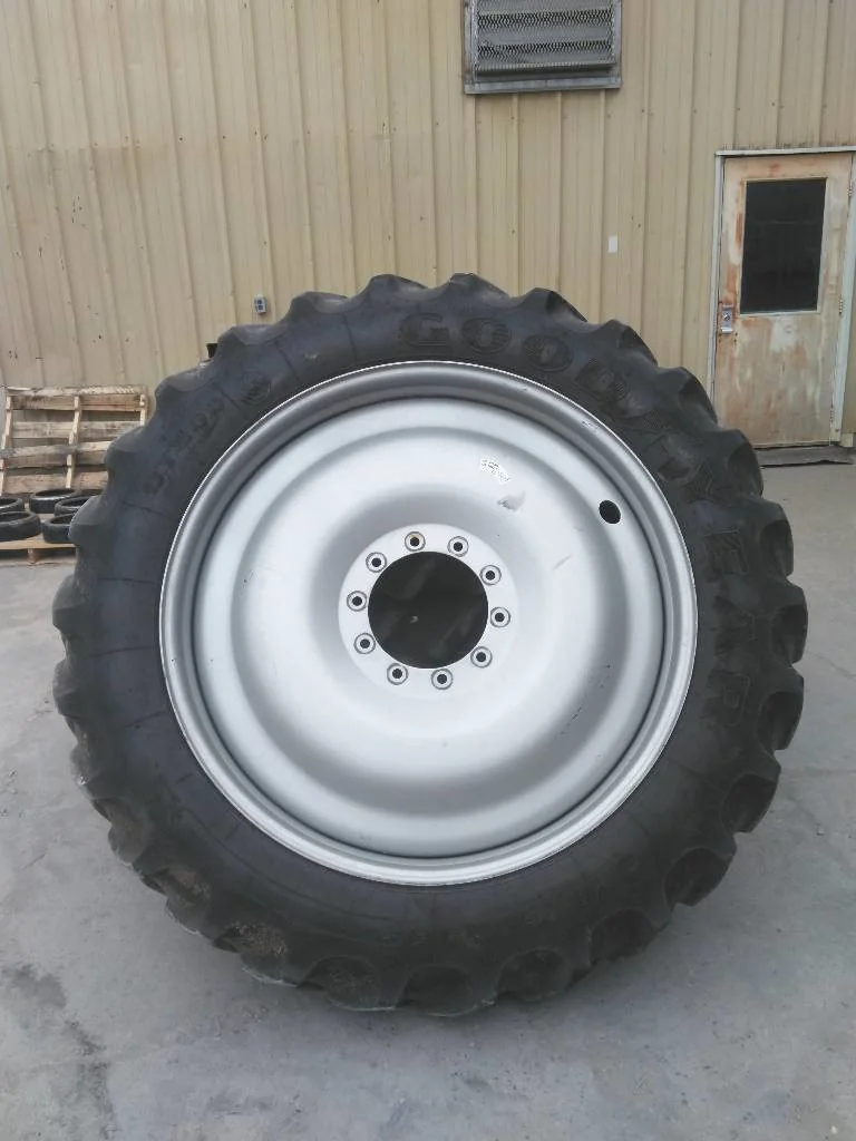 Used 320/90R46 156A8 Goodyear DT800 TL R-1W 80-85% On 10 x 46 (10-13.19-11.07) Bubble Disc Wheel image 3