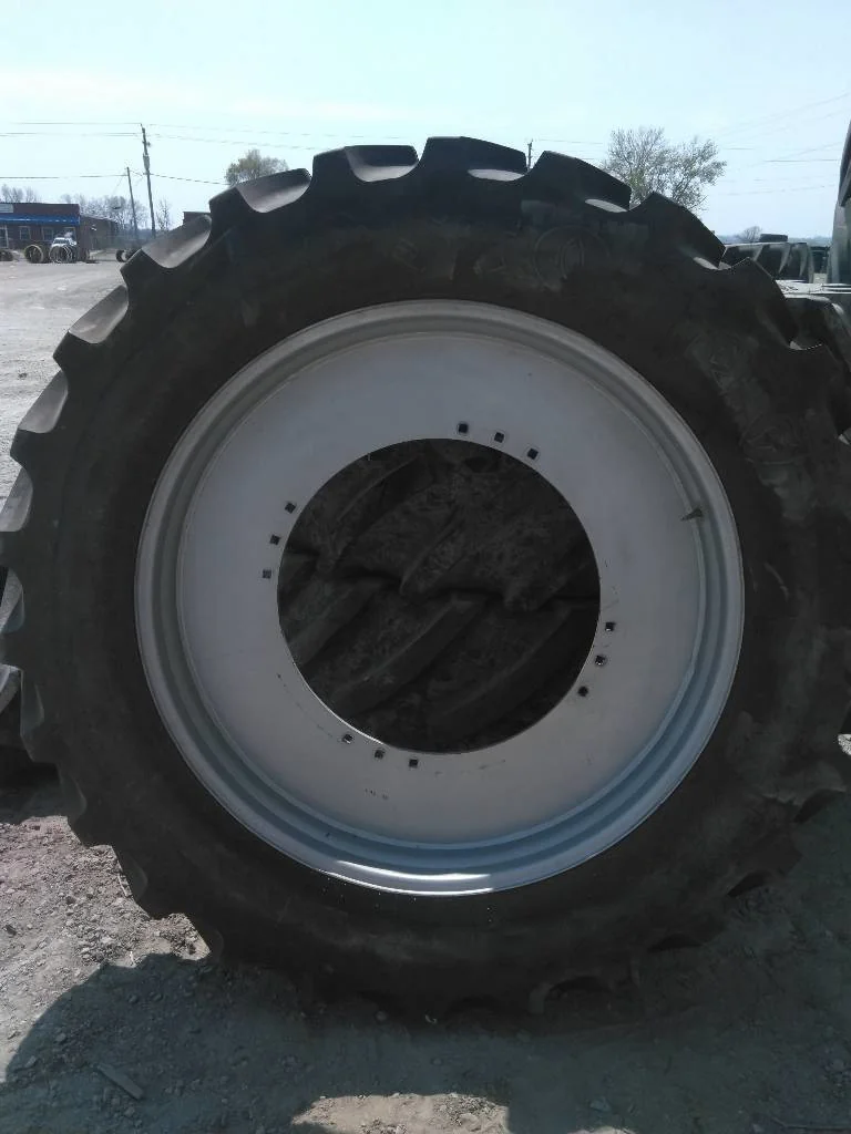 Take-Off 380/90R46 168D Firestone RAT RC TL R-1W 95-100% On 12 x 46 (12-29.5) Waffle 3 Bolt NO DISC