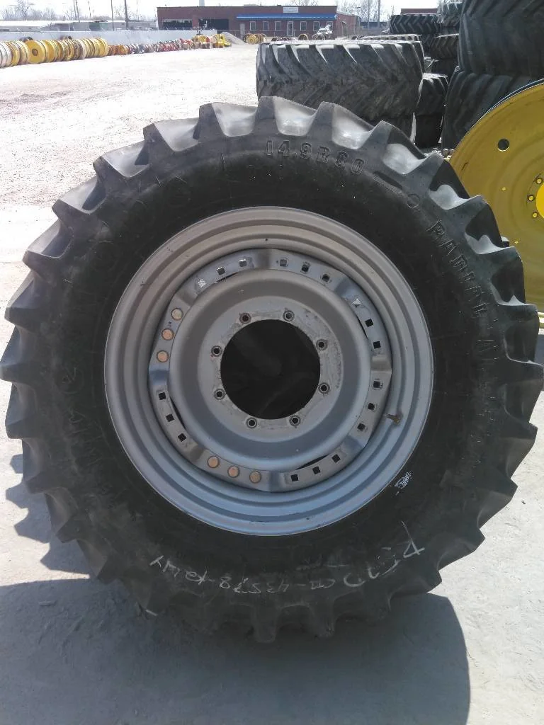 Used 380/85R30 135A8 Firestone RAT FWD TL R-1 90-95% On 13 x 30 8-12.992-11.446 Waffle 3B Wheel/Disc