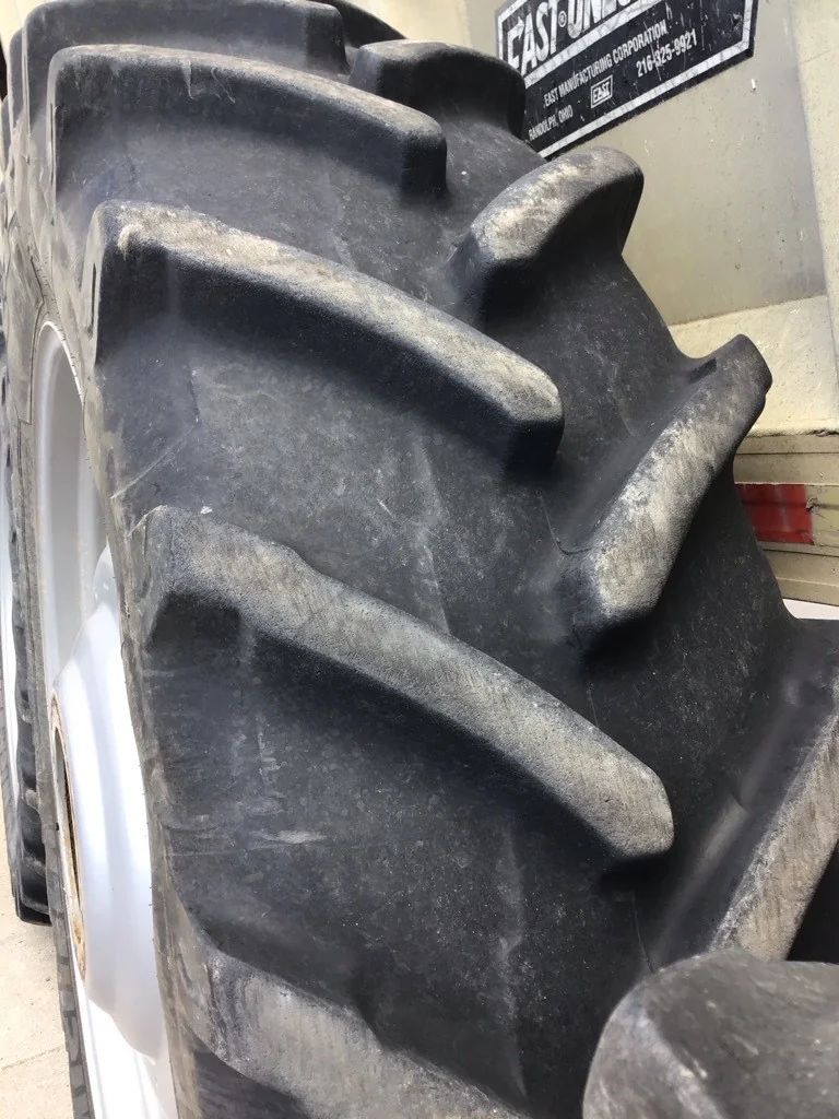 Used 480/80R50 159A8 Michelin Agribib 2 TL R-1W 70-75% On 15 x 50 (10-13.19-11.07) Case Dual Wheel image 11