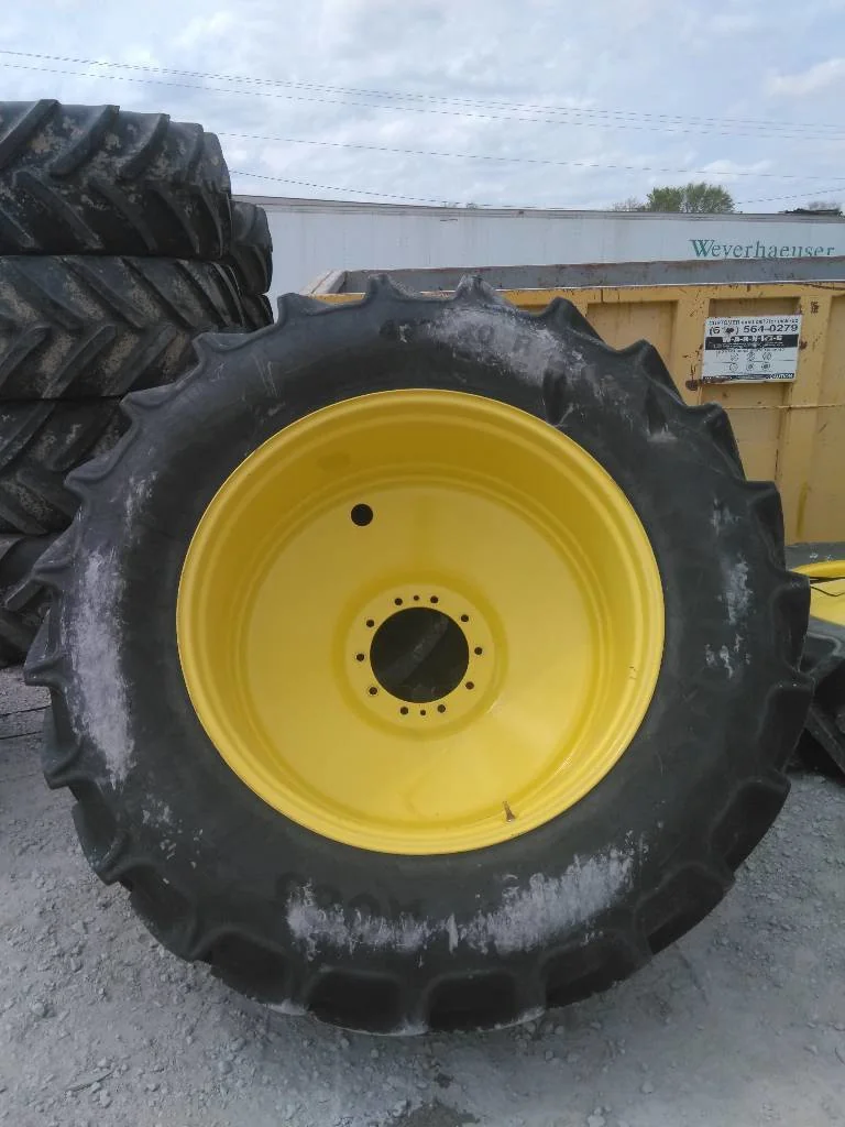Used 480/80R42 151A8 Mitas AC85 TL R-1W 90-95% On 16 x 42 (10-13.19-11.07) John Deere Dual image 3