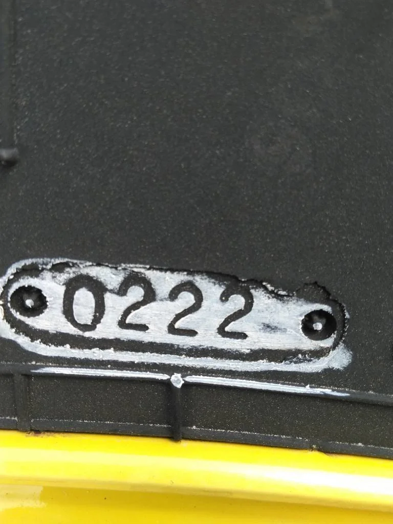 Used 380/90R50 151D Goodyear Optitrac TL R-1W 90-95% On 12 x 50 (12-32.047-30.078) Rim & Rail image 2