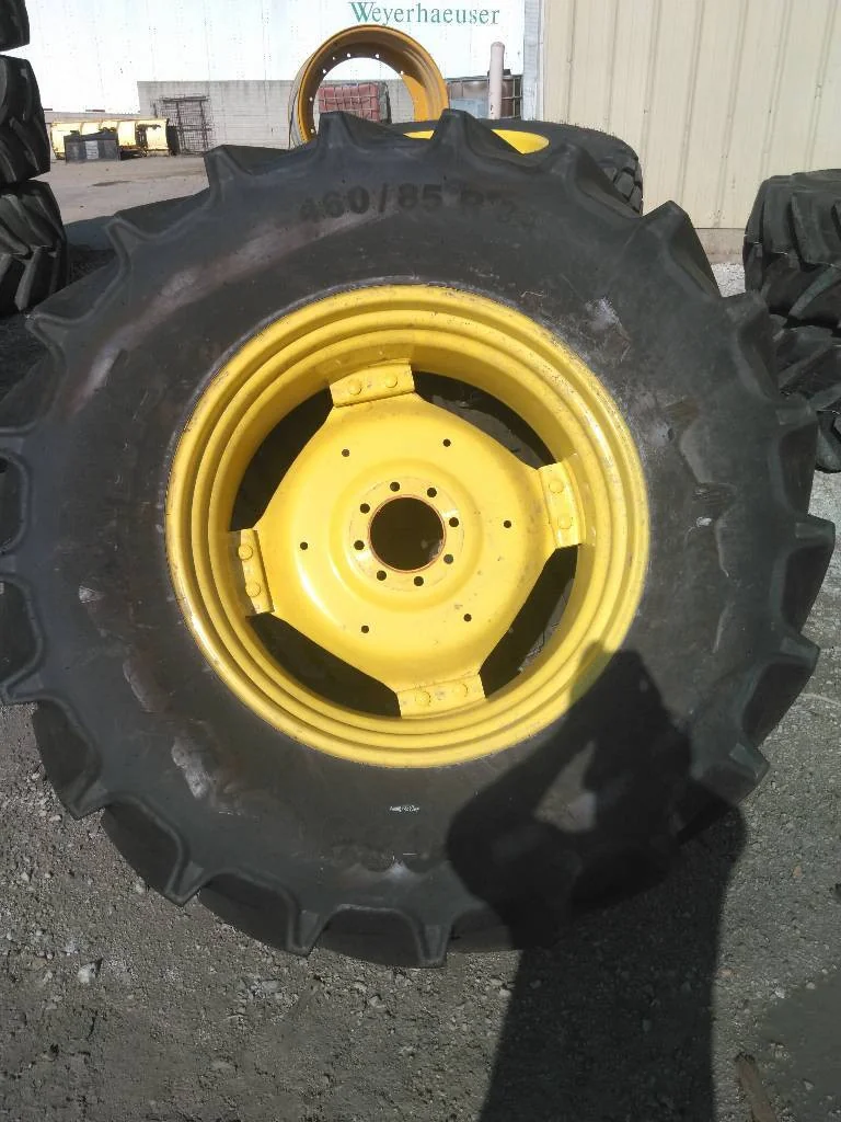 Used 460/85R34 147A8 Mitas AC85 TL R-1W 90-95% On 15 x 34 (8-8-6) 4/2 Clamp/Disc