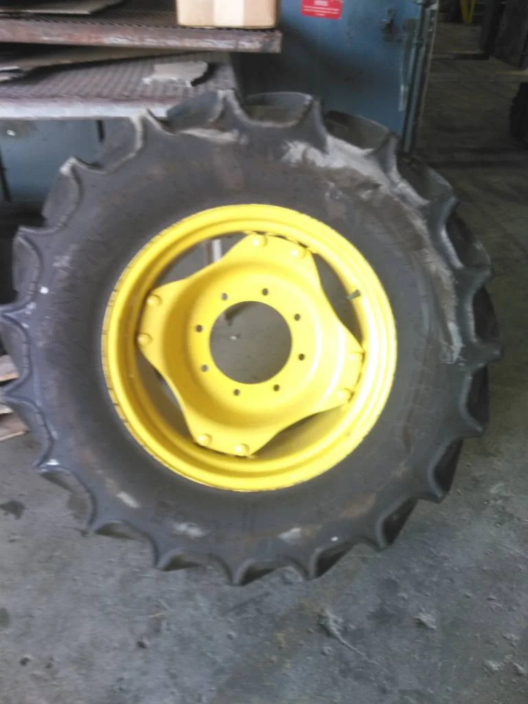 Used 340/85R24 125A8 Mitas AC85 TL R-1W 90-95% On 12 x 24 (8-10.82-8.78) 4/2 Clamp/Disc