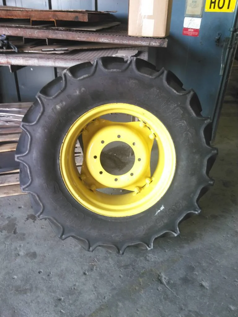 Used 340/85R24 125A8 Mitas AC85 TL R-1W 90-95% On 12 x 24 (8-10.82-8.78) 4/2 Clamp/Disc image 4