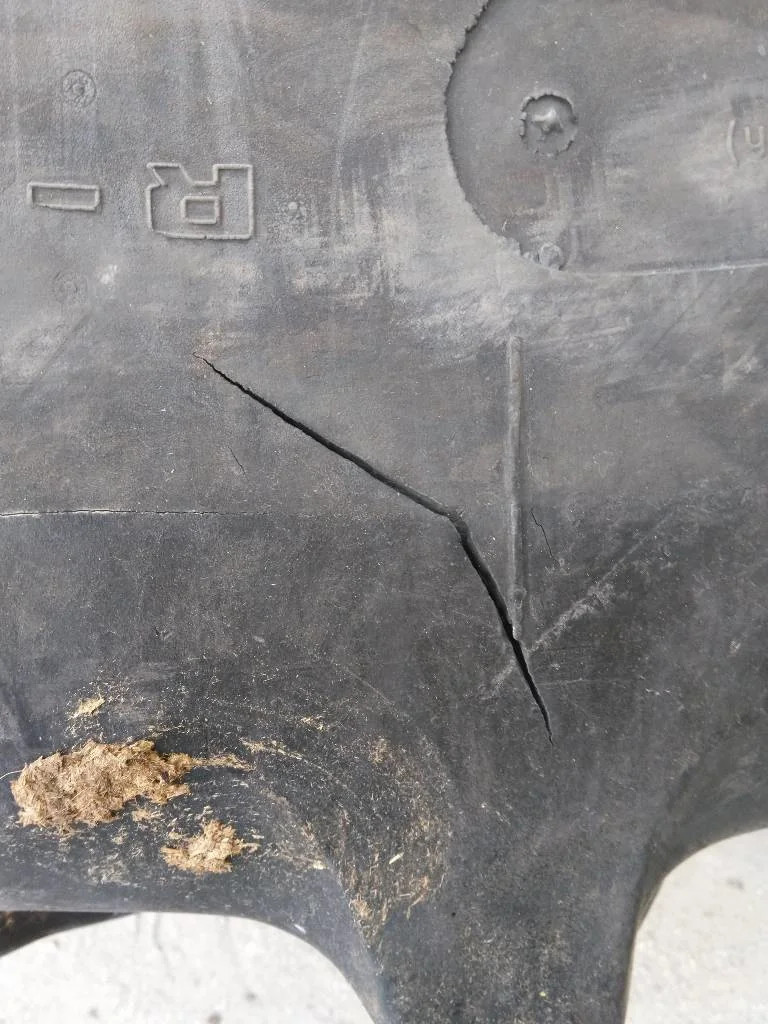 Used 480/80R46 158A8 Goodyear UltraTorque Plus TL R-1W 65-70% ( Large cuts in sidewall) (DOT4011) image 4