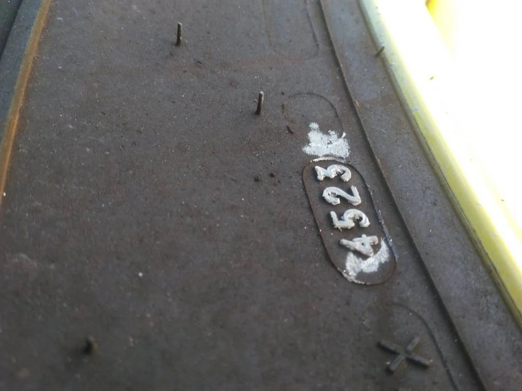 Used 480/80R50 159A8 Michelin Agribib 2 TL R1-W 85-90% On 15 x 50 (12-32.047-30.078) Rim & Rail image 2