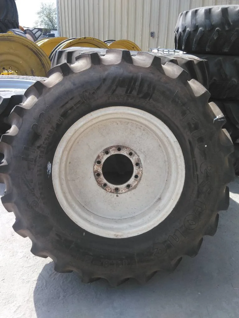 Used 14.9-24 8 PLY Firestone Super All Traction ll R-1 75-80% On 12 x 24 (10-8.858-6.92) Solid Wheel