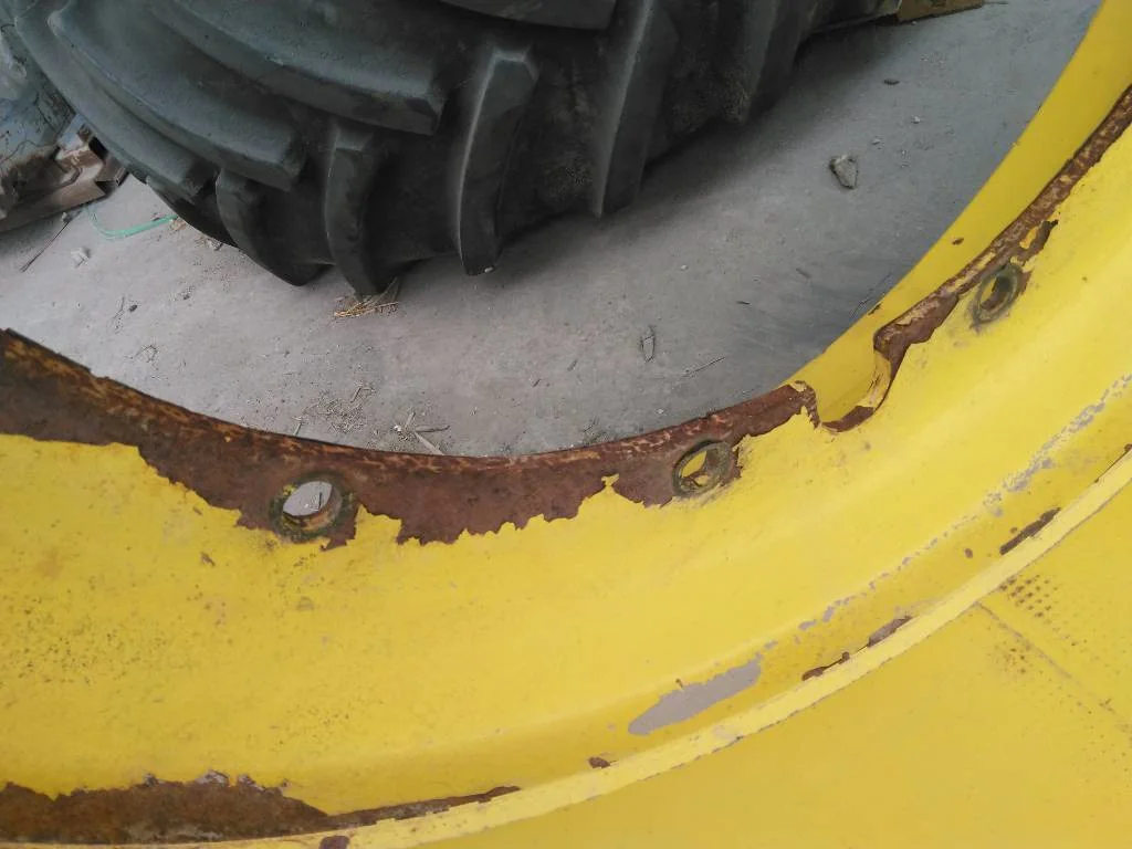 Used 710/65R46 174D Mitas Super Flexion Tire TL R-1W 80-85% On 25 x 46 (12-32.047-30.078) Rim & Rail image 7