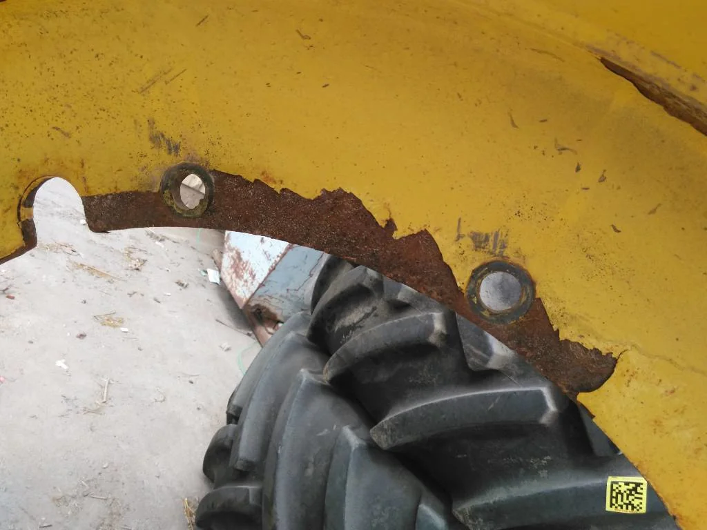 Used 710/65R46 174D Mitas Super Flexion Tire TL R-1W 80-85% On 25 x 46 (12-32.047-30.078) Rim & Rail image 8