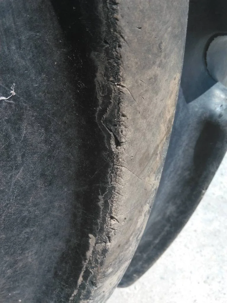 Used 710/70R42 173D Firestone Maxi Traction TL R-1W 75-80% On 23 x 42 10-13.19-11.07 Dual Wheel image 4