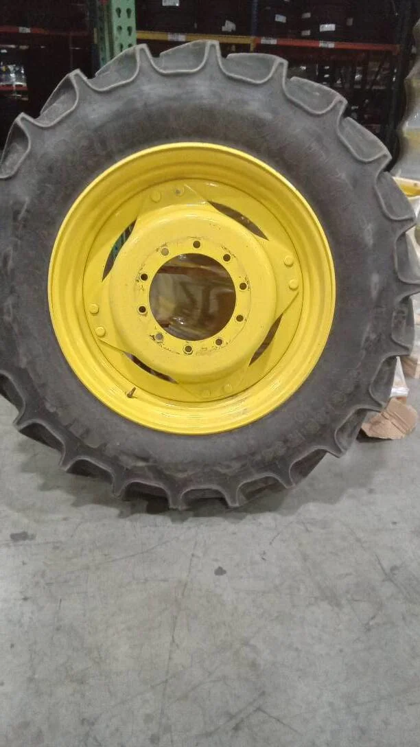 Used 380/85R34 146B Mitas AC85 TL R-1W 80-85% On 13 x 34 (10-13.19-11.07) 4/2 Rail/Disc