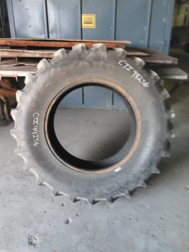 Used 16.9-30 6 PLY Firestone Super All Traction ll TT R-1 80-85% ( Moderate Cuts In Lugs)