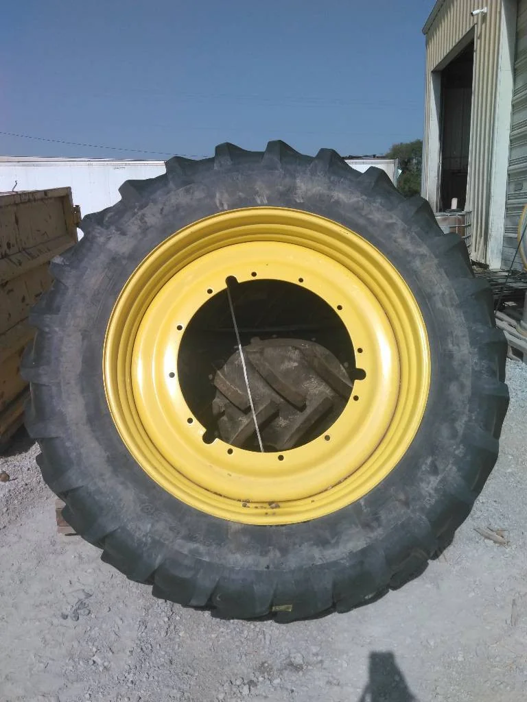 Used 480/80R50 159A8 Michelin Agribib TL R-1W 80-85% On 15 x 50 (12-32.047-30.078) R&R Wheel image 2