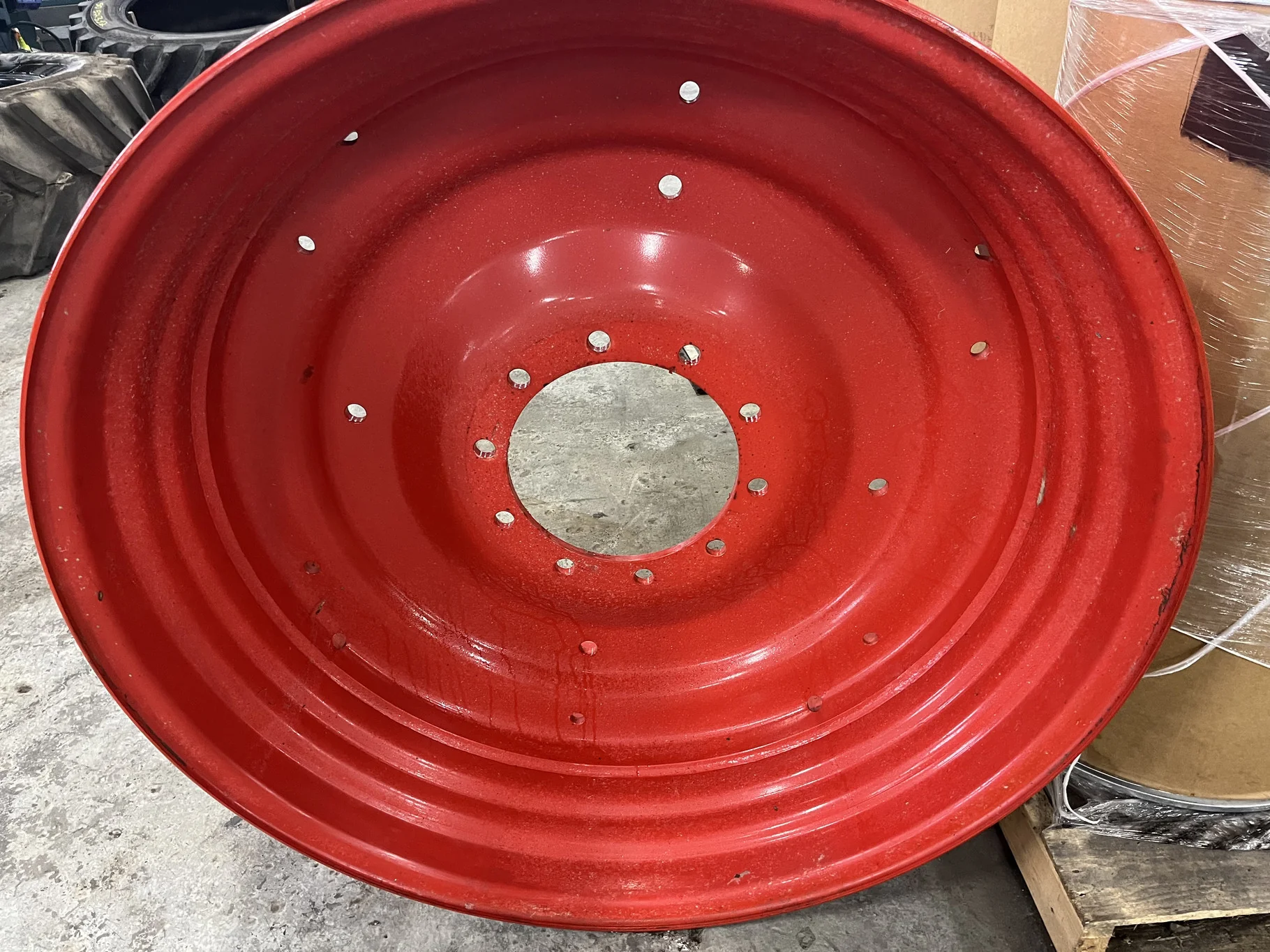 Take-Off 20 X 42 10-13.19-11.07 Fendt Red Sprayer Wheel image 2