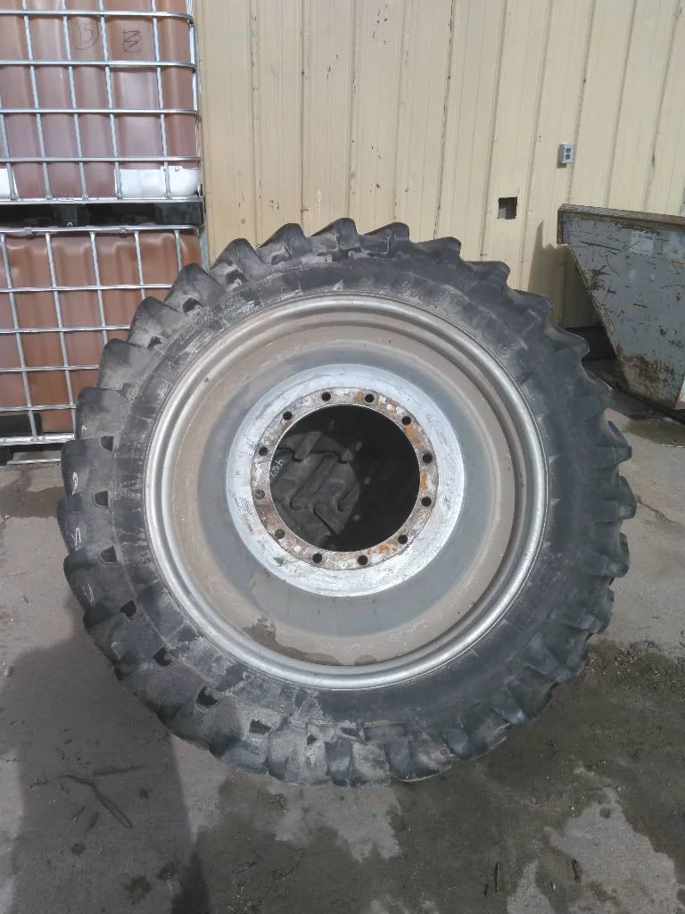 Used 320/85R38 143A8 Michelin Agribib RC TL R-1W 65-70% On 10 x 38 (12-16.732-14.640) Solid Wheel