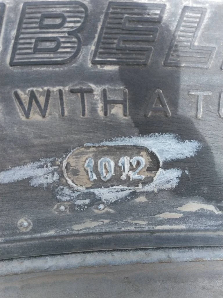 Used 320/85R38 143A8 Michelin Agribib RC TL R-1W 65-70% On 10 x 38 (12-16.732-14.640) Solid Wheel image 2