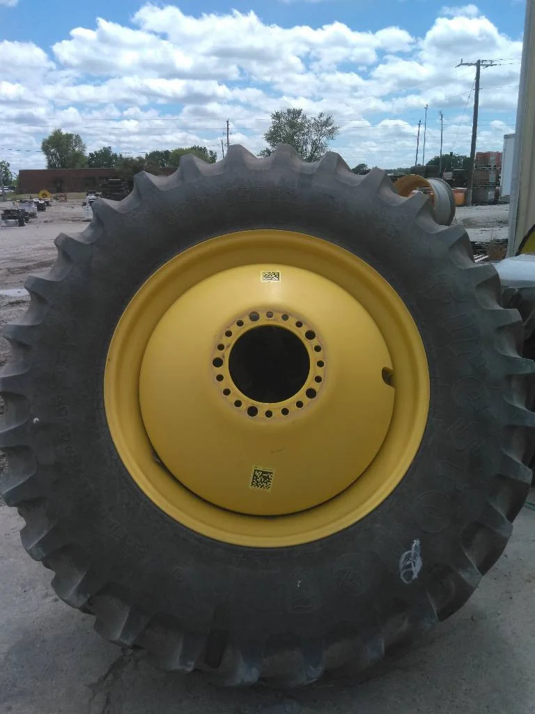 Used 520/85R42 157B Firestone RAT 23 TL R-1 80-85% On 18 x 42 (20-13.19-10.50) JD Dolly Dual image 2