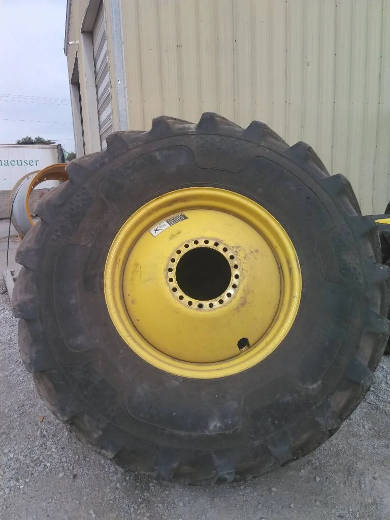Used 650/85R38 173D Alliance Agri Star ll TL R-1W 80-85% On 23 x 38 (20-13.189-11.07) Dolly Dual