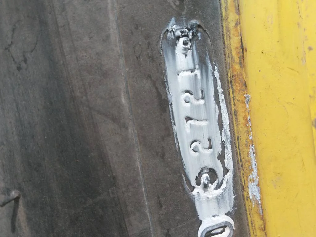 Used 380/90R54 152A8 Firestone Radial 9000 TL R-1W 95-100% On 12 x 54 (12-32.047-30.078) Rim & Rail image 3