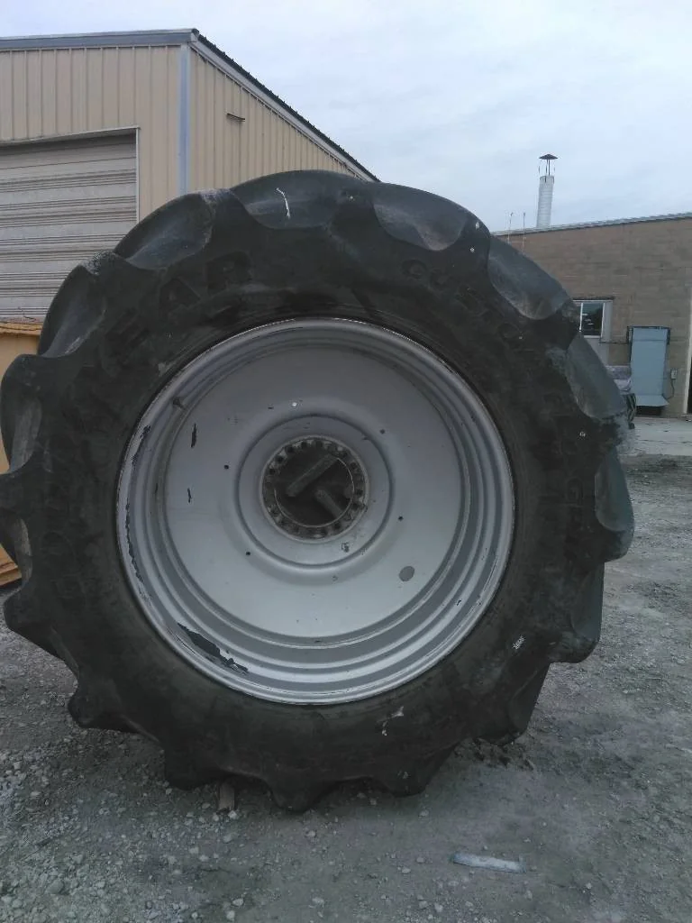 Used LSW 1250/35R46 188A8 Goodyear Custom Flow Grip TL R-1W 65-70% On 28 x 46 (20.13.19-11.07)