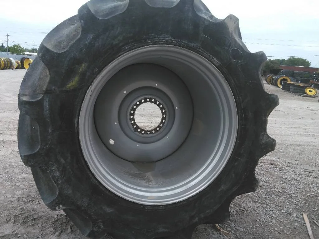 Used LSW 1250/35R46 188A8 Goodyear Custom Flow Grip TL R-1W 65-70% On 28 x 46 (20.13.19-11.07) image 3