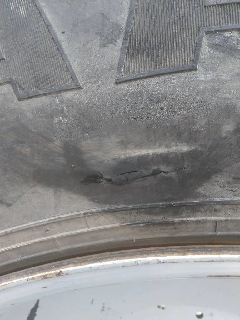 Used LSW 1250/35R46 188A8 Goodyear Custom Flow Grip TL R-1W 65-70% On 28 x 46 (20.13.19-11.07) image 7