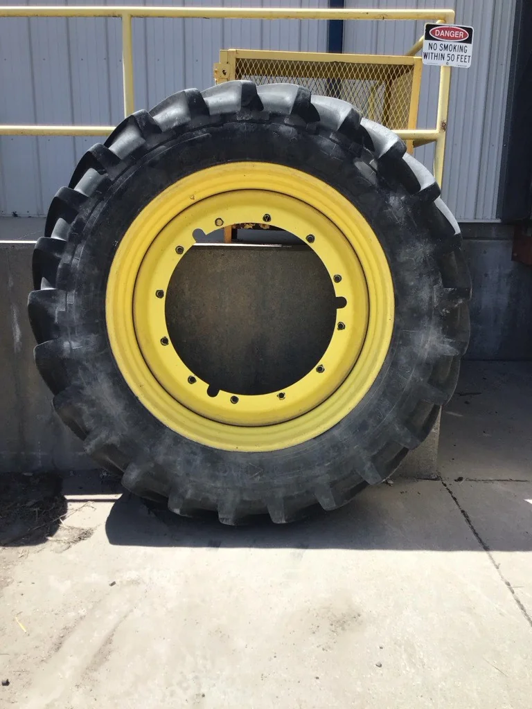 Used 480/80R46 158A8 Michelin Agribib TL R-1W 78-80% On 16 x 46 (12-32.047-30.078) R&R Wheel image 3