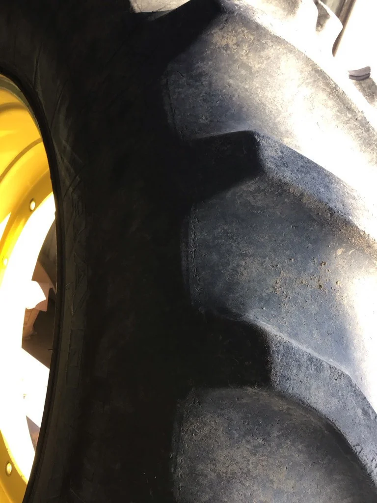 Used 480/80R38 149A8 Goodyear Dyna Torque Radial TL R-1 75-80% On 16 x 38 (12-31.625-29) Rim & Rail image 10