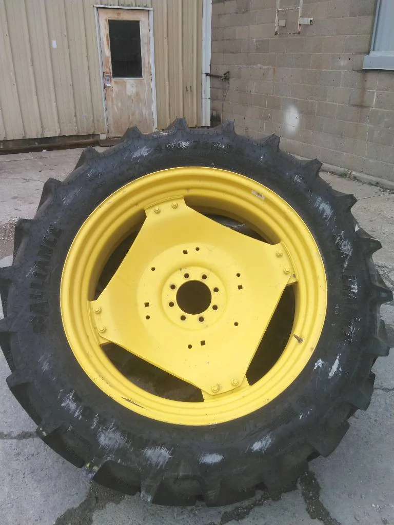 Take-Off 400/75R38 134A8 Alliance Farm Pro ll TL R-1W 95-100% On 14 x 38 8-8-6 4/2 Clamp/Disc