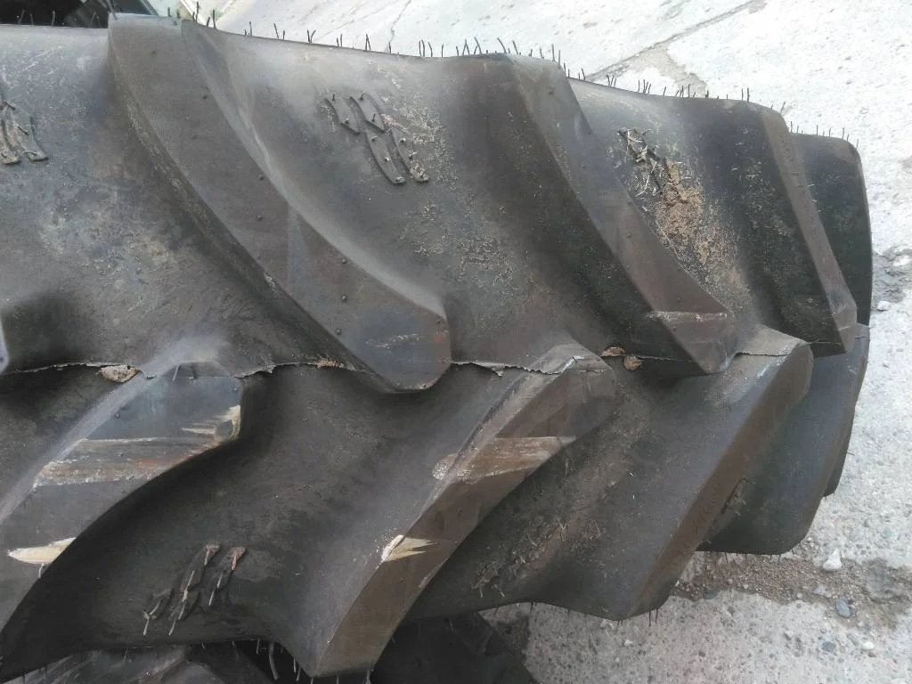 Take-Off 400/75R38 134A8 Alliance Farm Pro ll TL R-1W 95-100% On 14 x 38 8-8-6 4/2 Clamp/Disc image 3