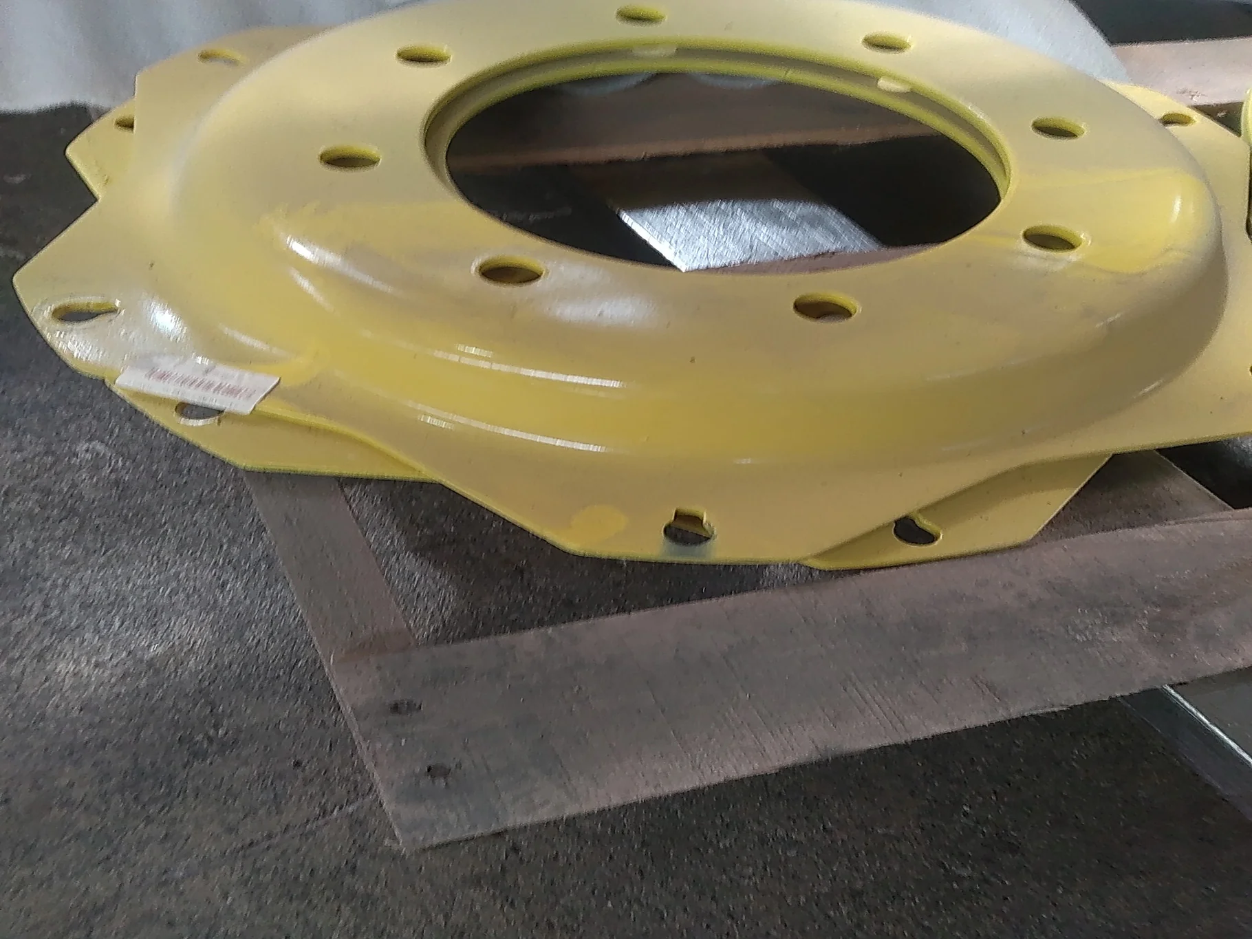Discs 24" 8-10.82-8.78 (2.95" DRAW) 6 Clamp Yellow RECONDITIONED image 2
