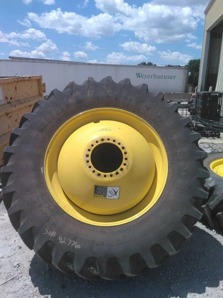 Used 520/85R42 157B Firestone RAT 23 TL R-1 90-95% On 18 x 42 20-13.19-11.07 Inner Dolly Dual image 4
