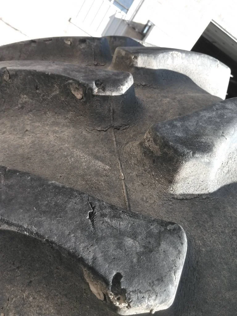 Used 520/85R38 155A8 Firestone Deep Tread 23 TL R-1W 75-80% On 18 x 38 10-13.07-11.07 Dual Wheel image 6
