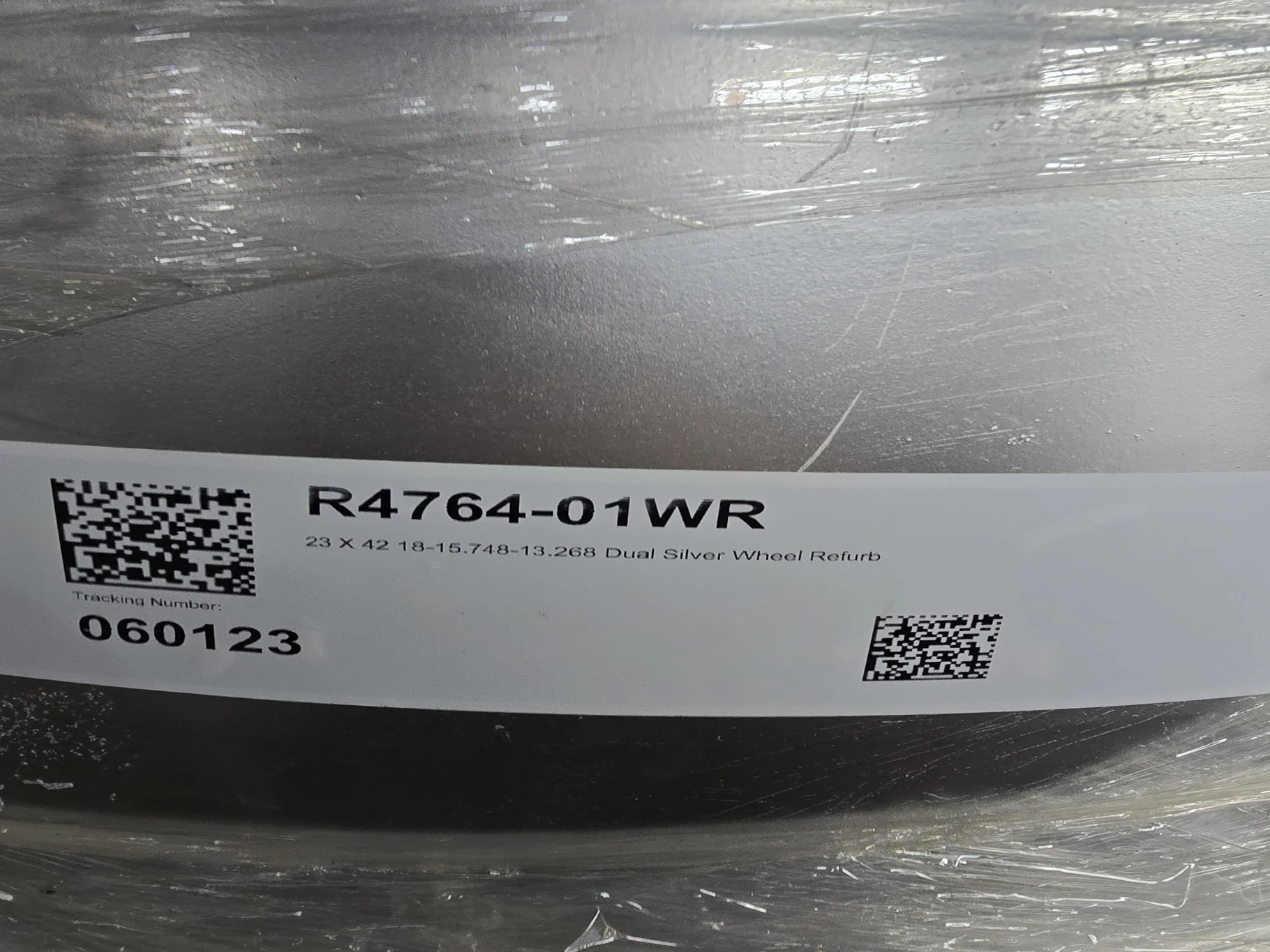 23 X 42 18-15.748-13.268 Dual Silver Wheel RECONDITIONED image 3