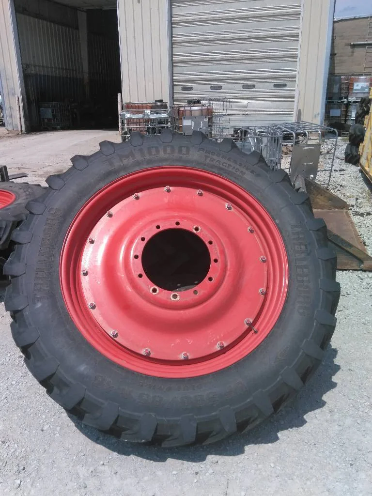 Used VF380/85R46 159E Trelleborg TM1000 TL R-1W 85-90% On 12 x 46 12-16.732-14.620 R&R/Disc