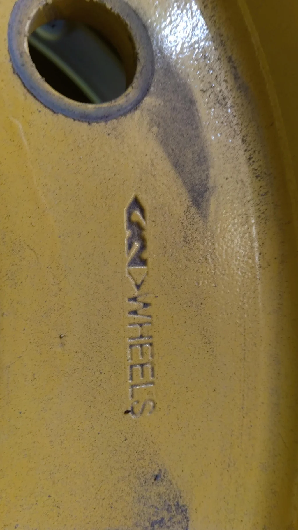 Take-Off 12 X 30 (13 X 30) GKN 8-10.82-8.78 Rim & Rail Yellow Wheel w/ Disc image 6