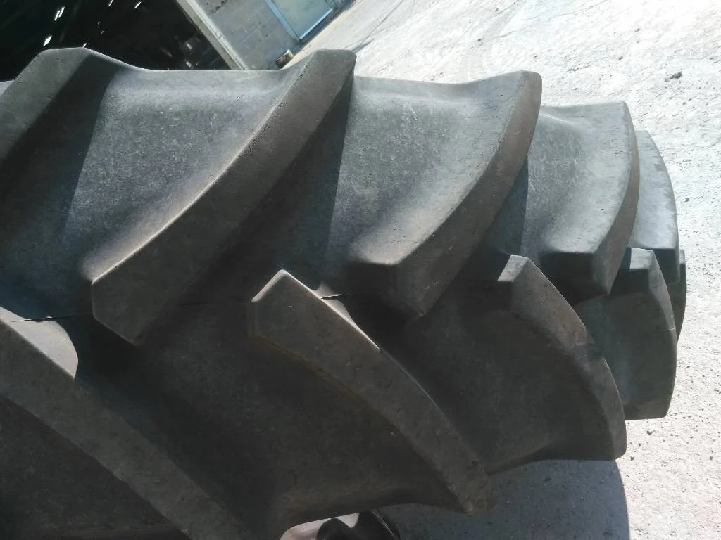 Used 520/85R42 162A8 Mitas AC85 TL R-1W 90-95% On 18 x 42 12-32.047-30.078 Rim & Rail image 4