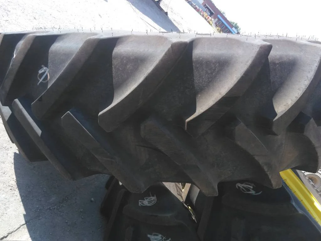 Used 520/85R42 162A8 Mitas AC85 TL R-1W 90-95% On 18 x 42 12-32.047-30.078 Rim & Rail image 5