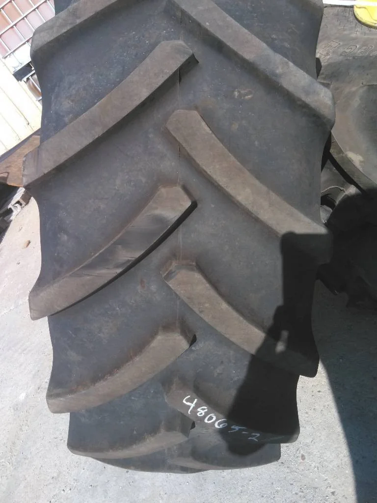 Used 480/70R30 141D Mitas HC70 TL R-1W 85-90% On 15 x 30 10-13.19-11.07 Waffle 3 Bolt/Disc image 5