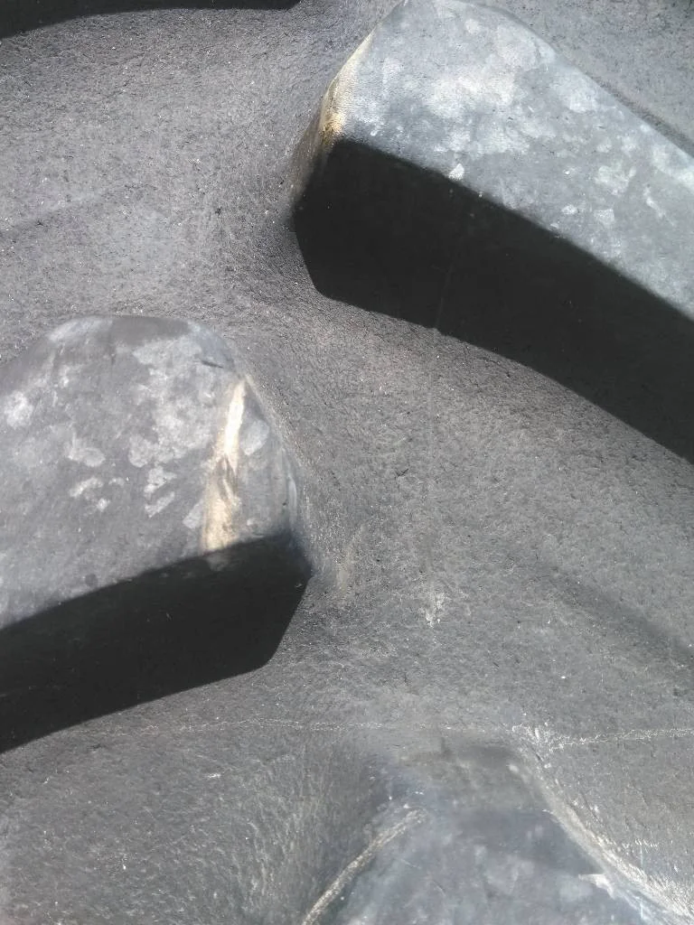 Used 580/85R42 166B Firestone Deep Tread 23 TL R-1W 85-90% On 18 x 42 10-13.19-11.07 Dolly Dual image 4