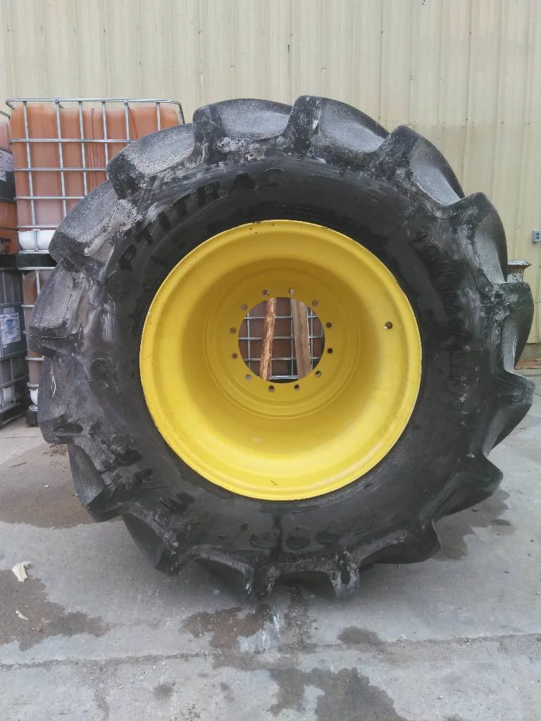 Used LSW 1000/45R32 184D Goodyear Optitrac TL R-1W 90-95% On 36 x 32 12-16.732-14.620 Solid Wheel