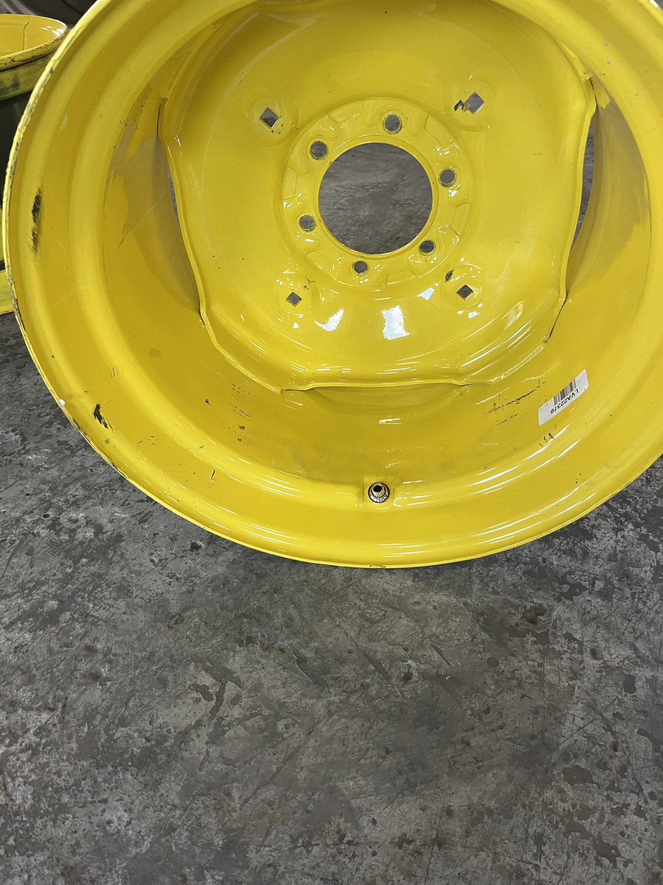 Take-Off 12.25 X 19.5 6-6-4.63-4.0 Implement JD Yellow Wheel