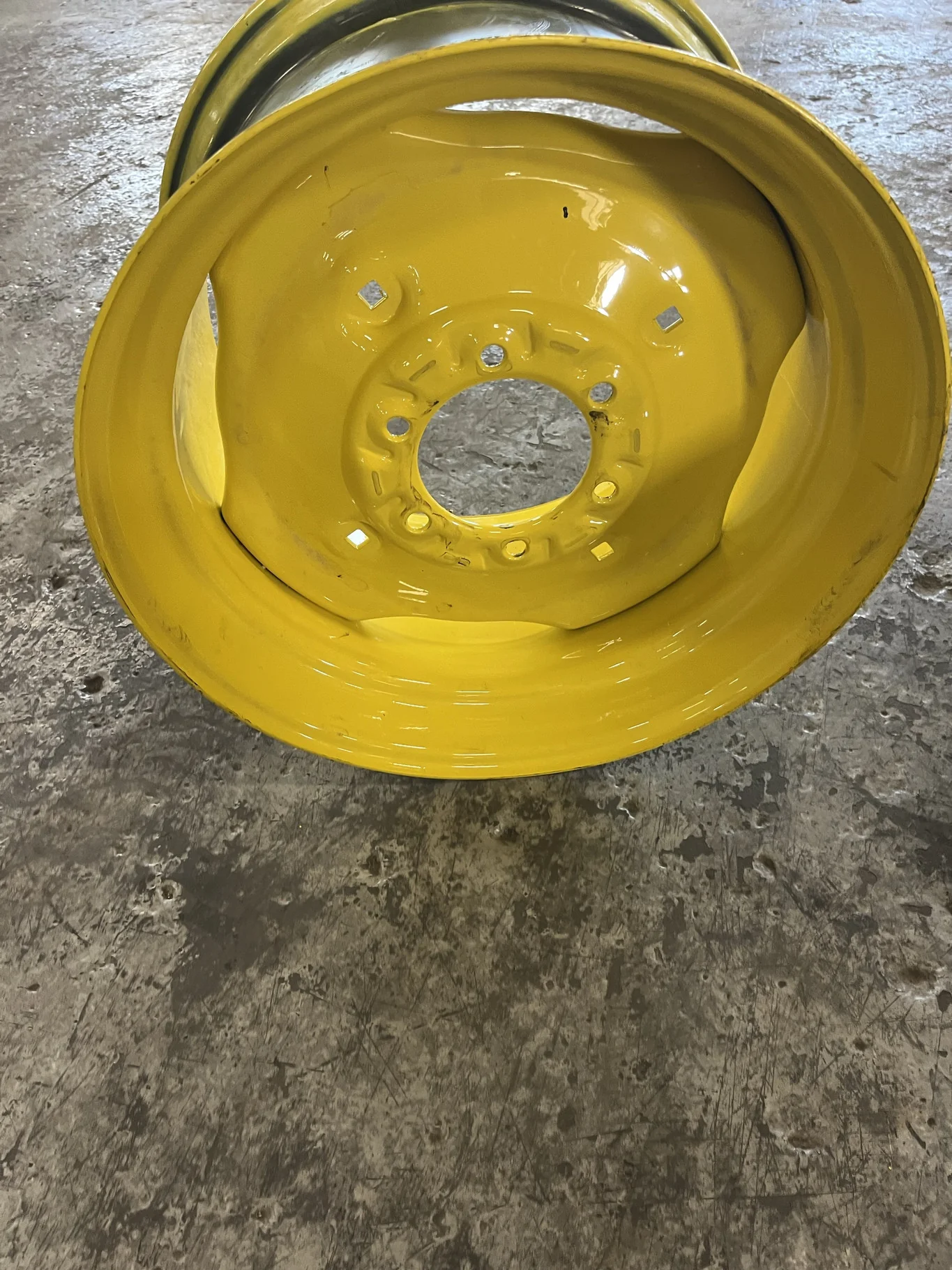 Take-Off 12.25 X 19.5 6-6-4.63-4.0 Implement JD Yellow Wheel image 2