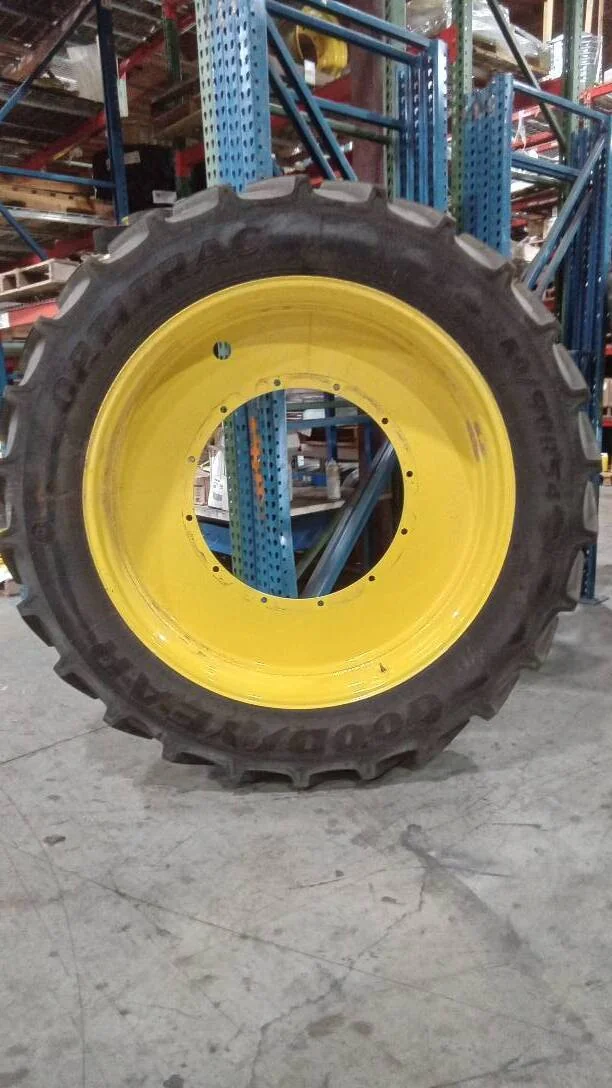 Take-Off 380/90R54 152D Goodyear Optitrac TL R-1W 95-100% On 12 X 54 12-32.047-30.078 Rim & Rail